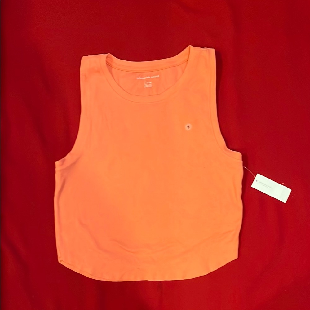 American Eagle Orange Sleeveless Top nwt